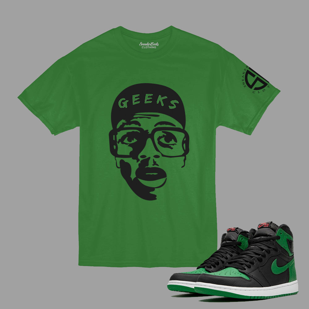 GEEKS SL T-Shirt to match Retro Jordan 1 Pine Green