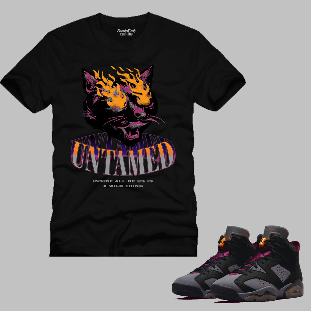 UNTAMED 1 T-Shirt to match Retro Jordan 6 Bordeaux